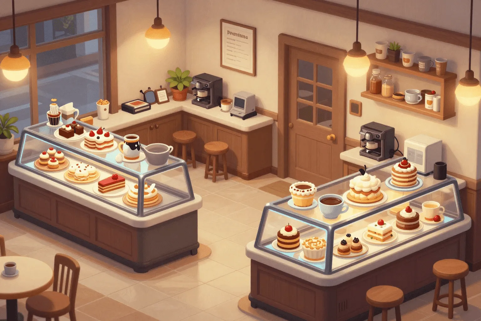 Cafe Click, уютная промо-игра для сети кофеен