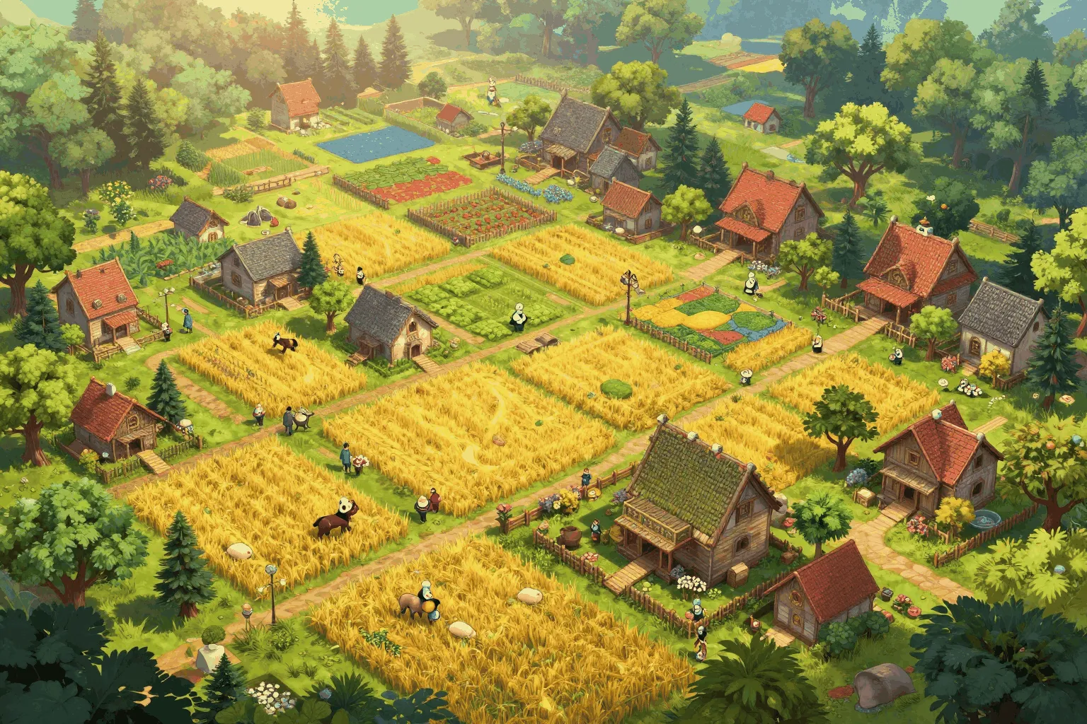 Farm Legends, фермерский симулятор с RPG-элементами