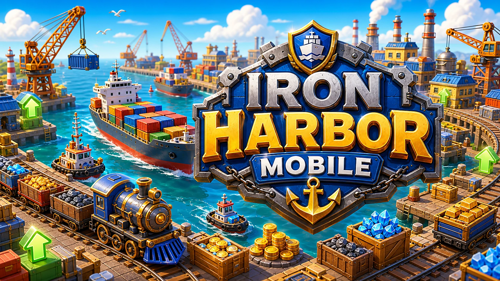 Iron Harbor Mobile, обложка PC-to-Mobile Port с названием игры