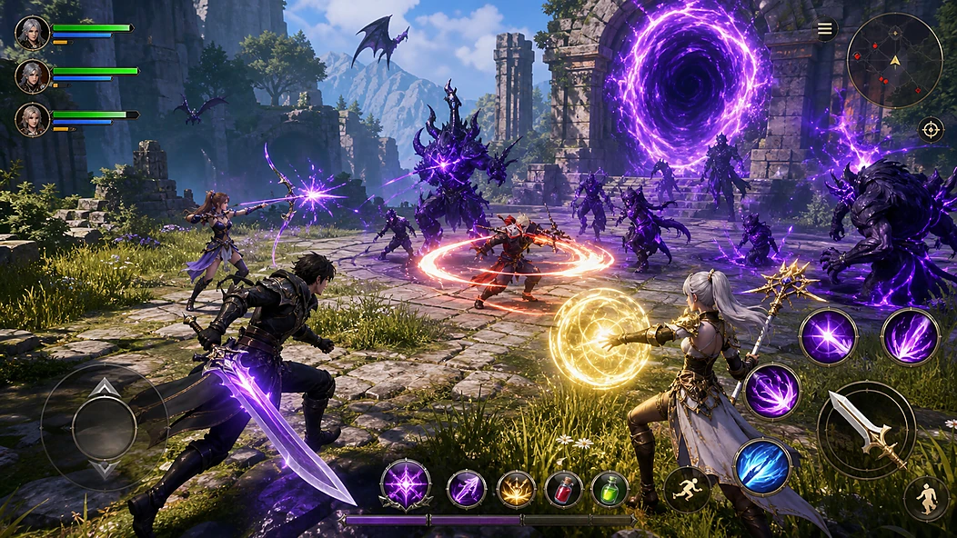 Shadow Realm Online, экран 1