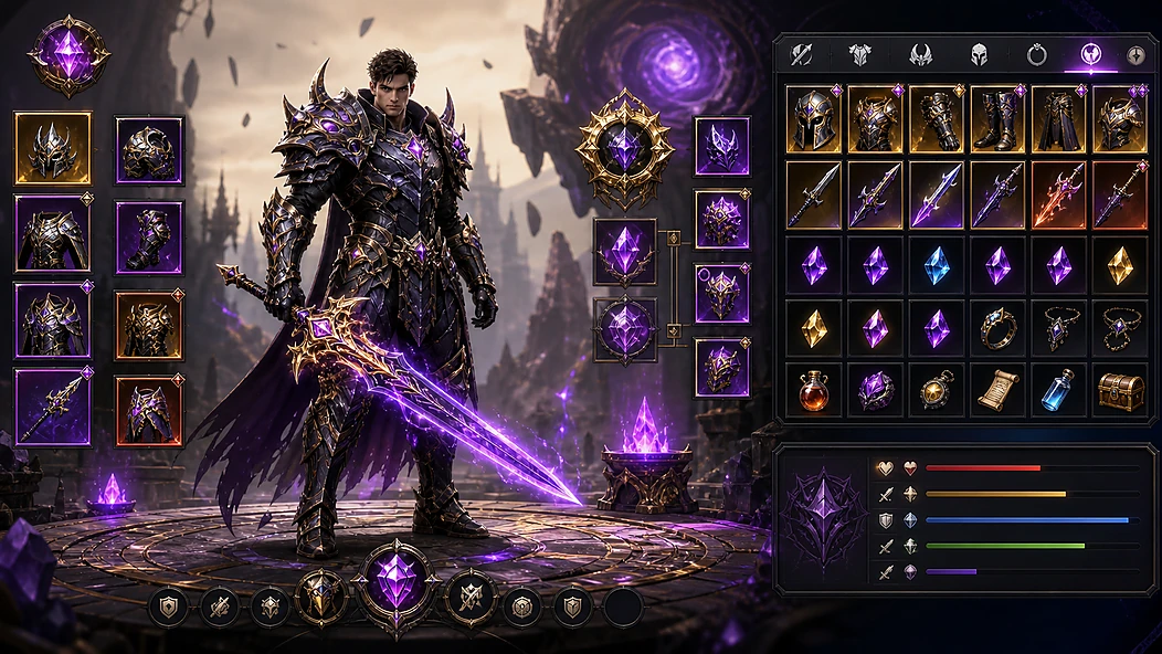 Shadow Realm Online, экран 2