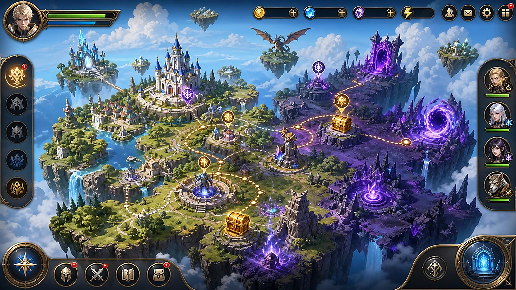 Shadow Realm Online, экран 3