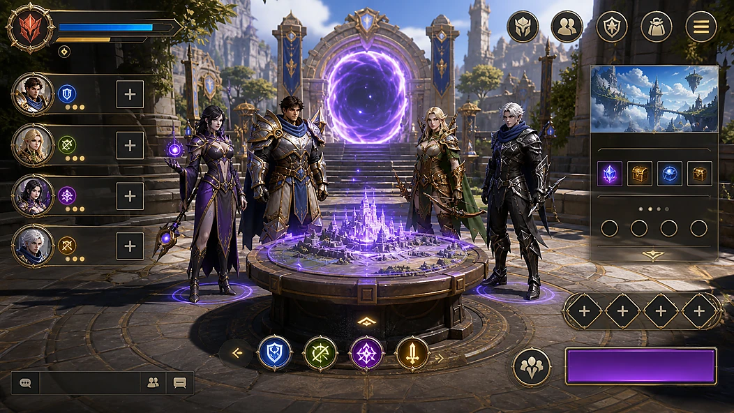Shadow Realm Online, экран 4